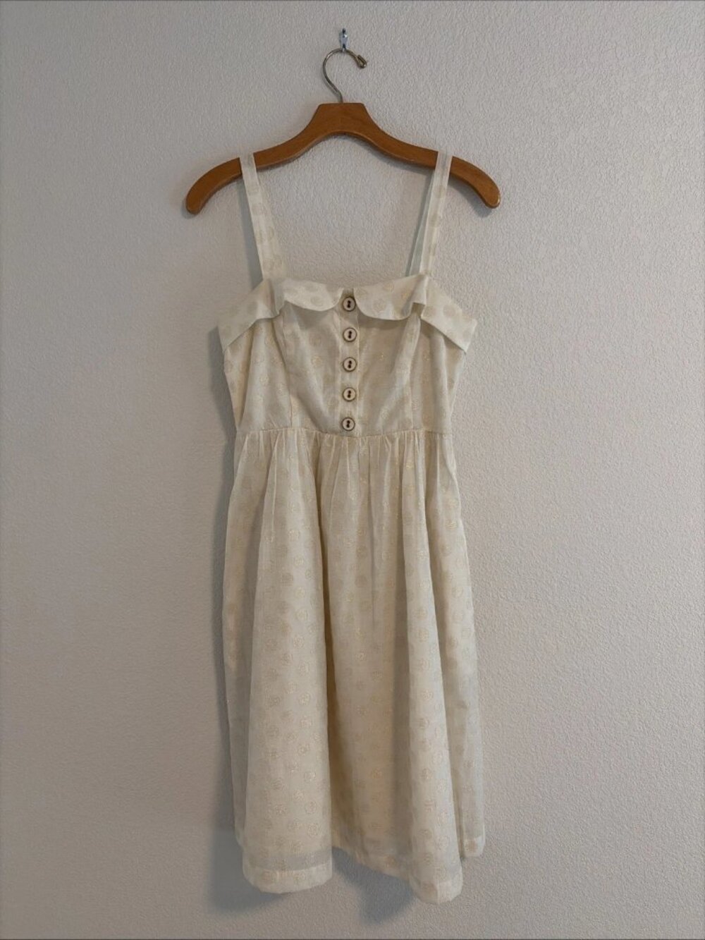 Anthropologie Maeve Sparkle Dot dress